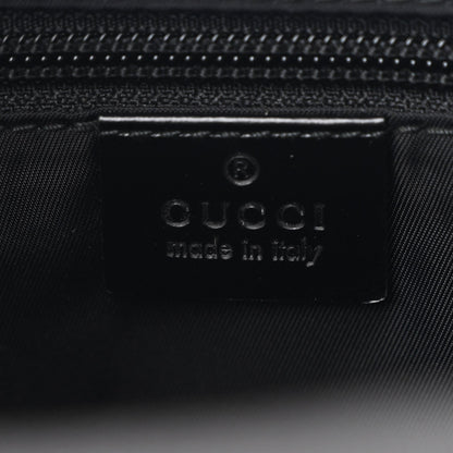 Coated Canvas Interlocking G Briefcase Black