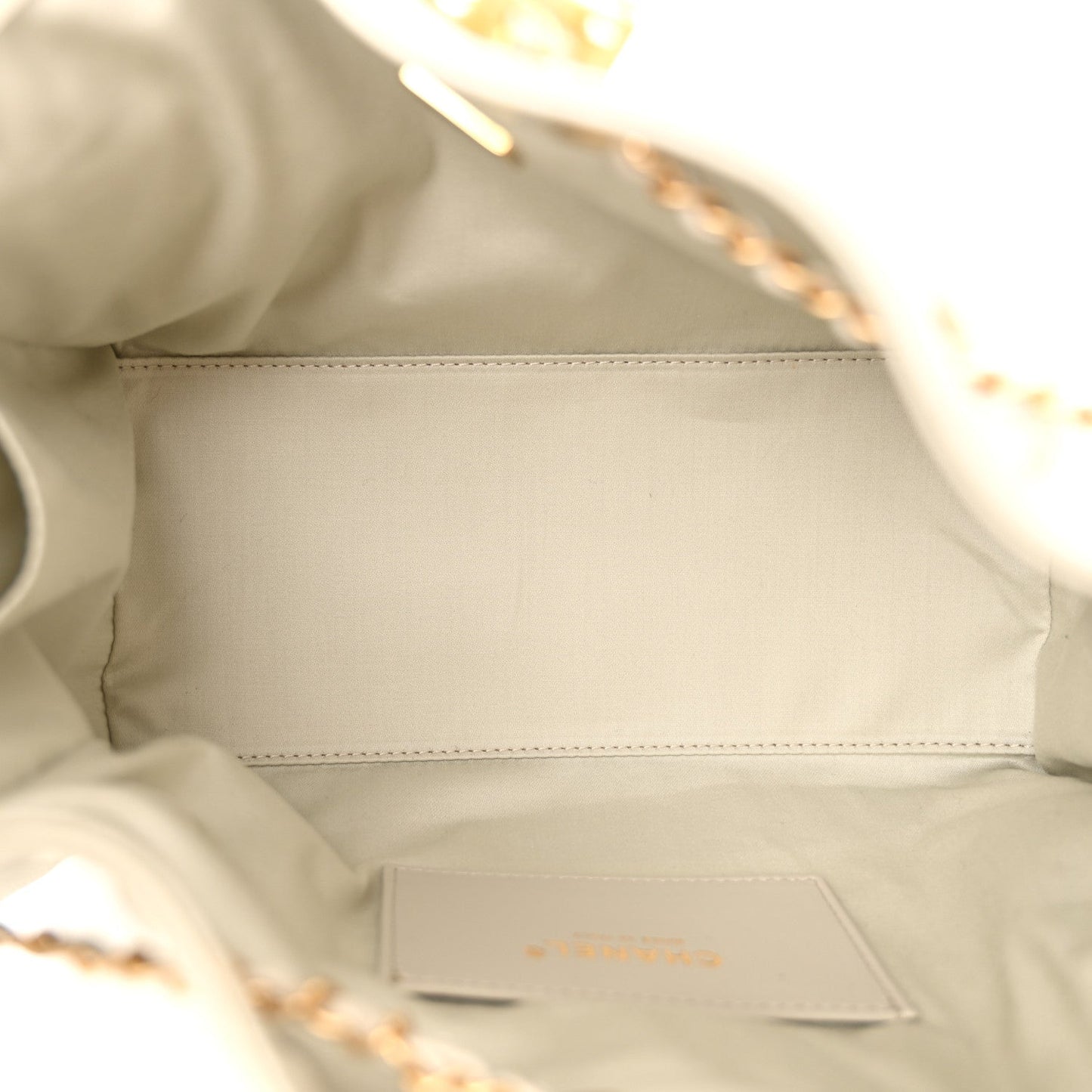 Caviar Quilted Small Chanel 25 Handbag Light Grey
