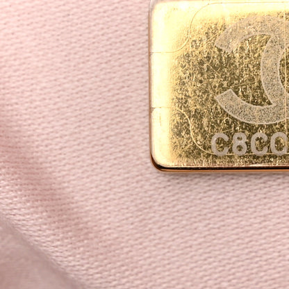 Caviar Quilted Medium Chanel 25 Handbag Light Pink