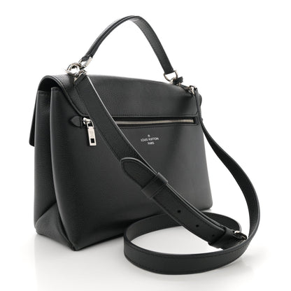 Soft Calfskin My Lockme Top Handle Black