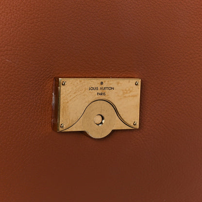 Grained Calfskin Low Key Messenger Cognac