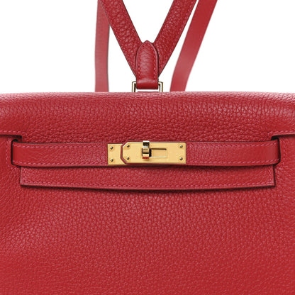 Taurillon Clemence Kelly Ado Backpack Rouge Casaque