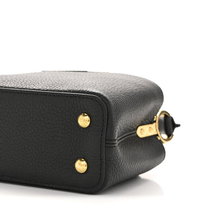 Taurillon Mini Capucines Black