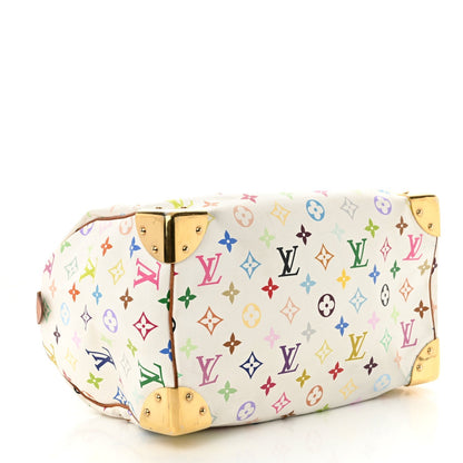 Monogram Multicolor Speedy 30 White