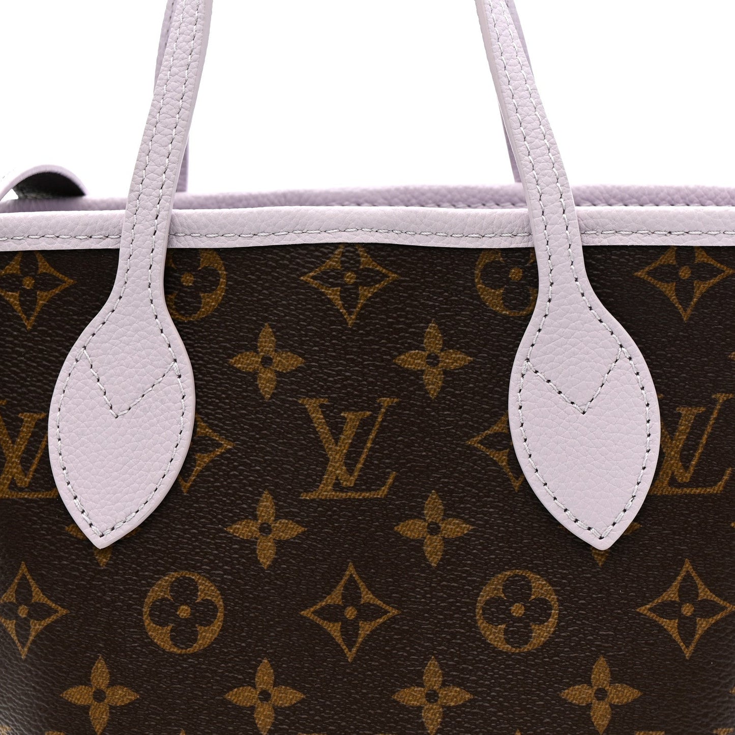 Monogram Neverfull Inside Out Bandouliere BB Misty Lilac