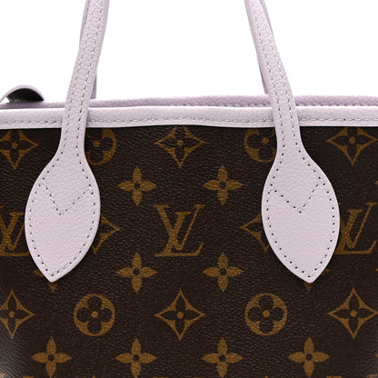 Monogram Neverfull Inside Out Bandouliere BB Misty Lilac