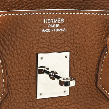 Togo Birkin 35 Gold