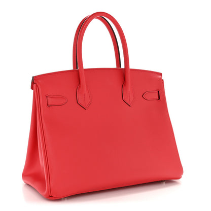 Epsom Birkin 30 Rouge Casaque