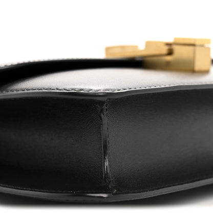 Smooth Calfskin Carre Satchel Black