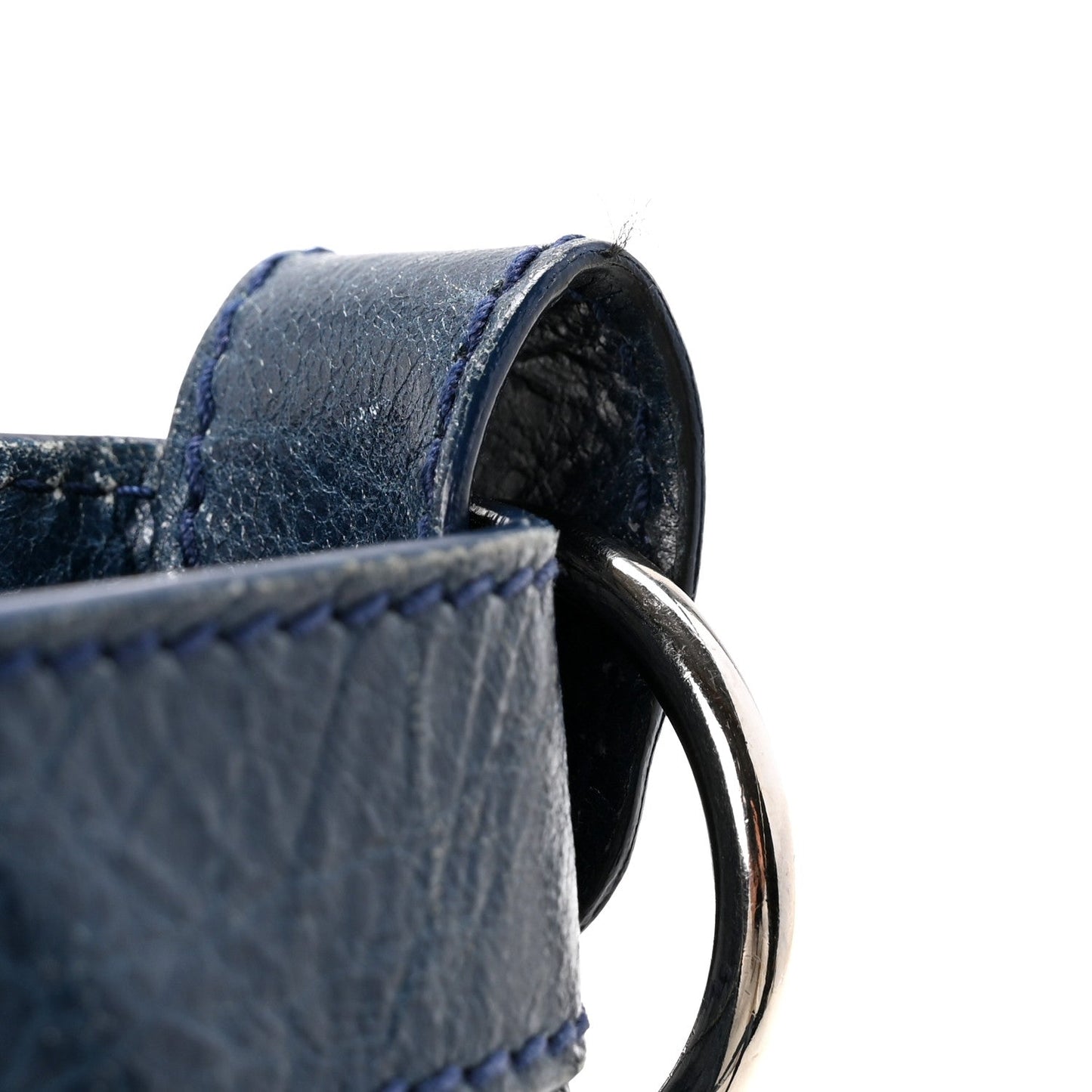 Agneau Giant 12 Silver Hardware Town Bleu Mineral