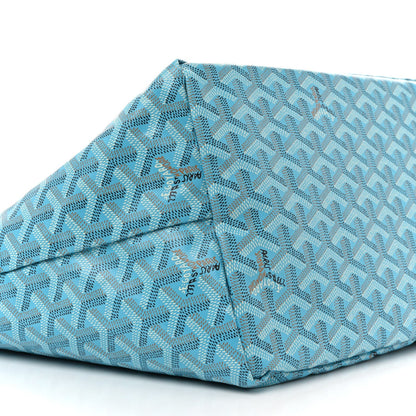 Goyardine Saint Louis GM Balise Beach Towel Set Turquoise