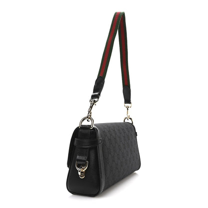 GG Monogram Small Luce Shoulder Bag Black