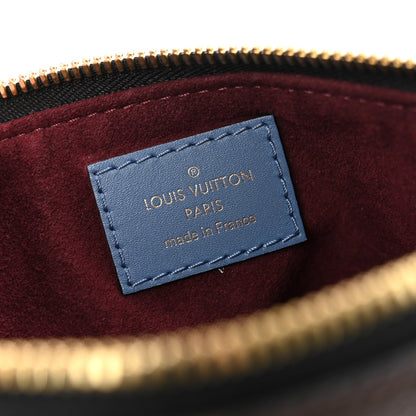 Monogram Beaubourg Hobo Mini Bordeaux Red Peach Safran Blue Jean Blue