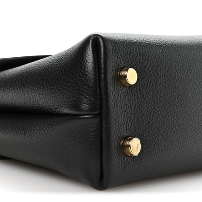 Smooth Satinated Calfskin Teen Nino Black
