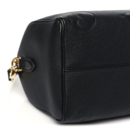 Empreinte Monogram Giant Speedy Bandouliere 25 Black