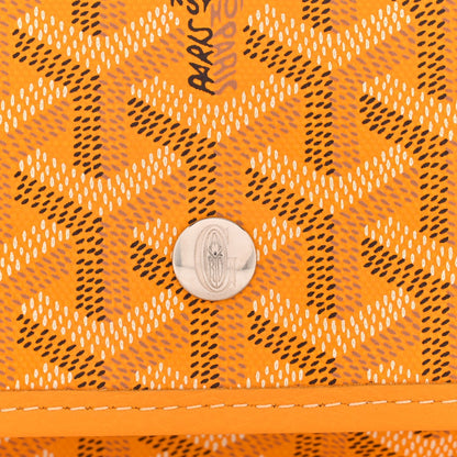 Goyardine Plumet Wallet Clutch Yellow