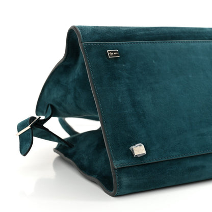 Suede Soft Margaux 10 Bag Teal Green