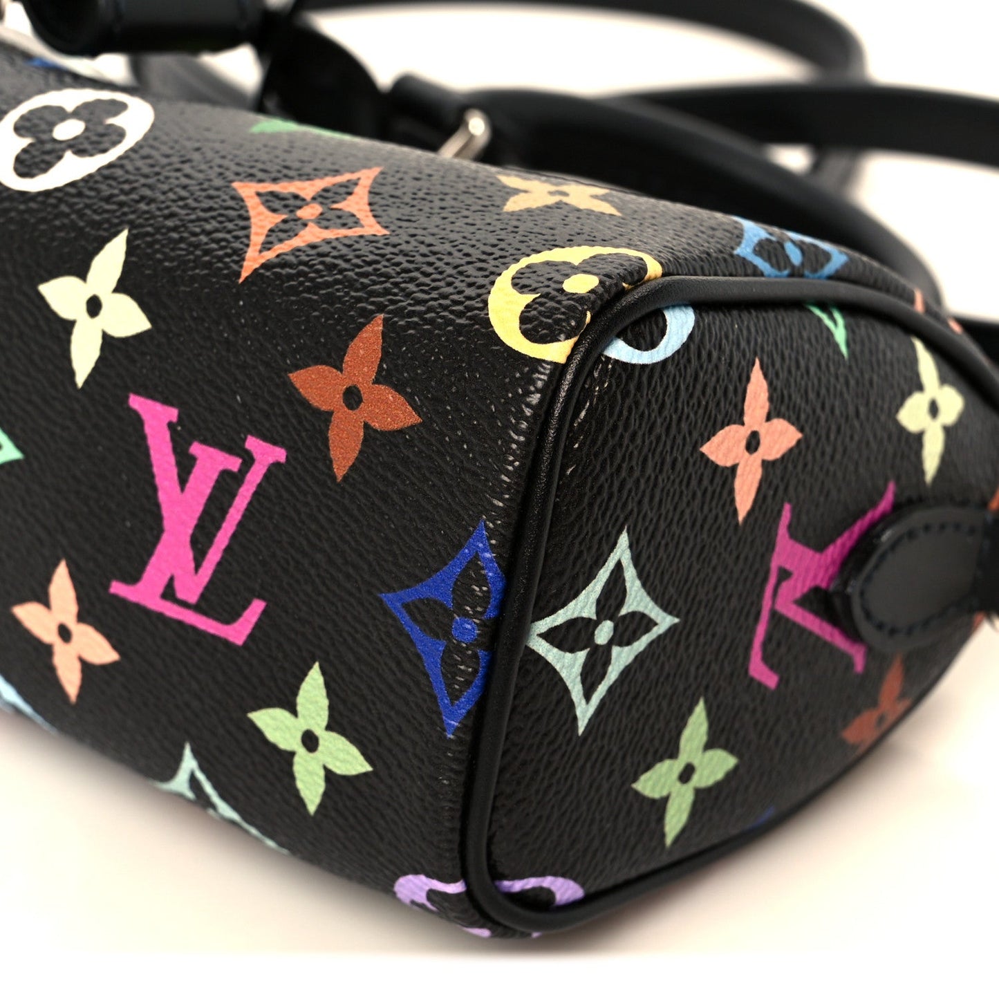 LV X TM Monogram Multicolor Nano Speedy Black