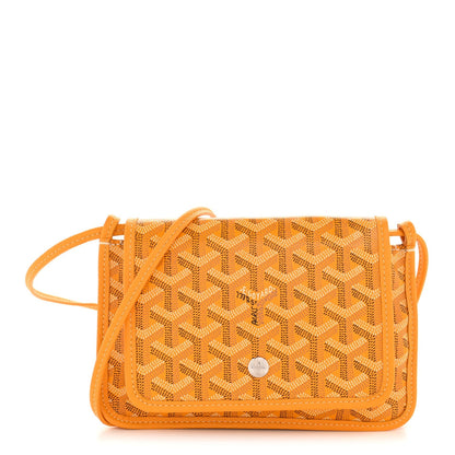 Goyardine Plumet Wallet Clutch Yellow