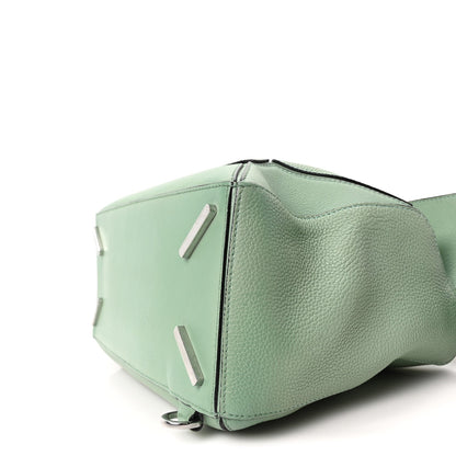 Calfskin Medium Gingham Puzzle Bag Lime