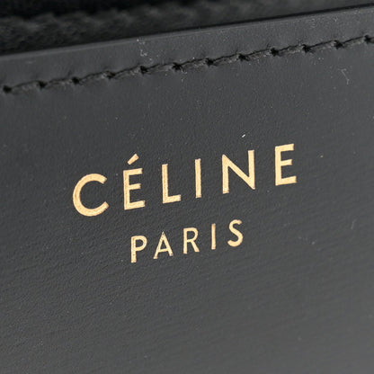 Box Calfskin Small Classic Box Flap Bag Black