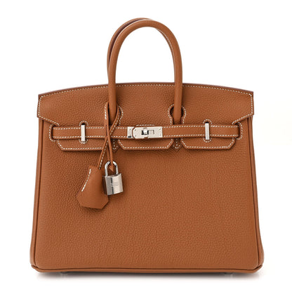 Togo Birkin 25 Gold