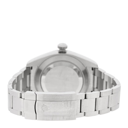 Stainless Steel 40mm Air-King Oyster Perpetual Watch Black 116900