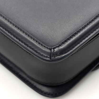 Box Calfskin Monogram Medium Solferino Satchel Deep Marine