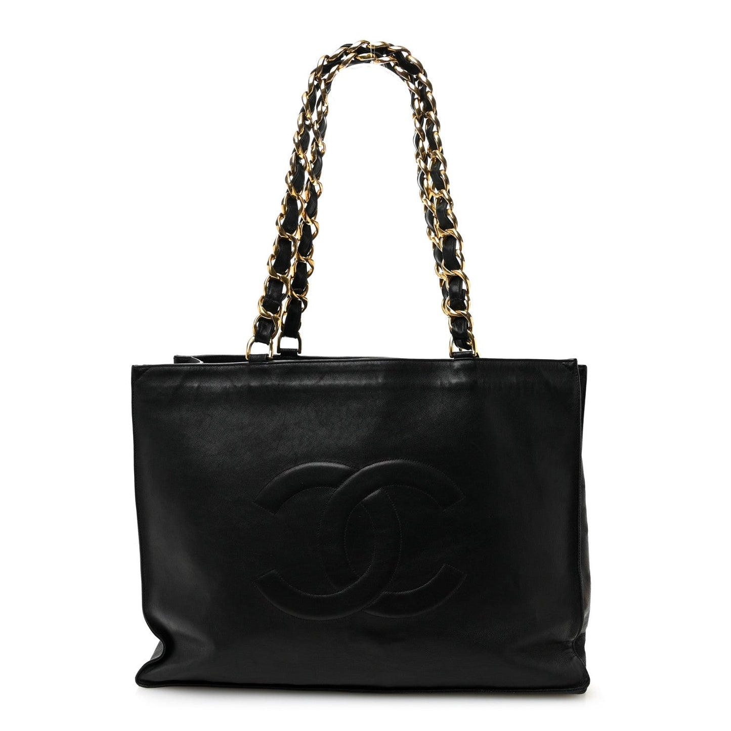 Lambskin CC Tote Black