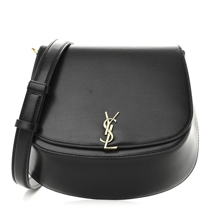 Box Calfskin Voltaire Top Handle Bag Black