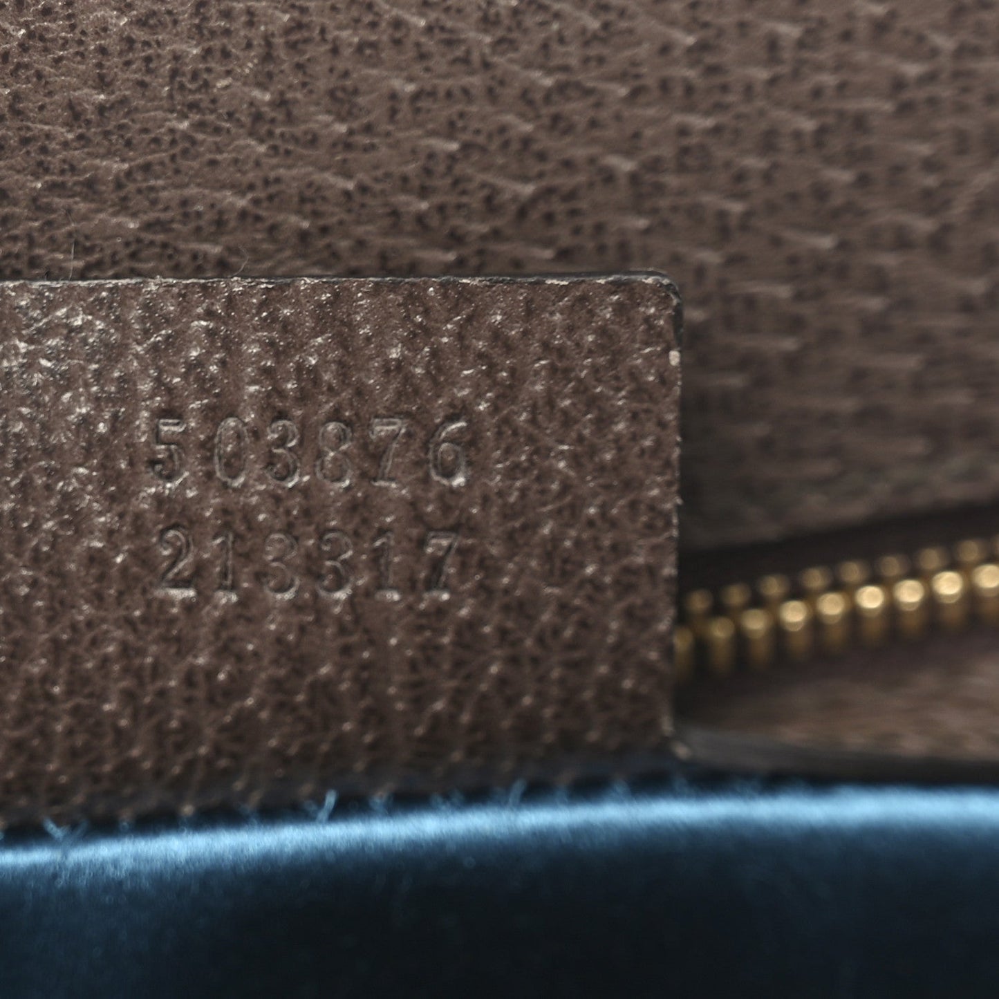 GG Supreme Monogram Web Medium Ophidia Chain Shoulder Bag Brown