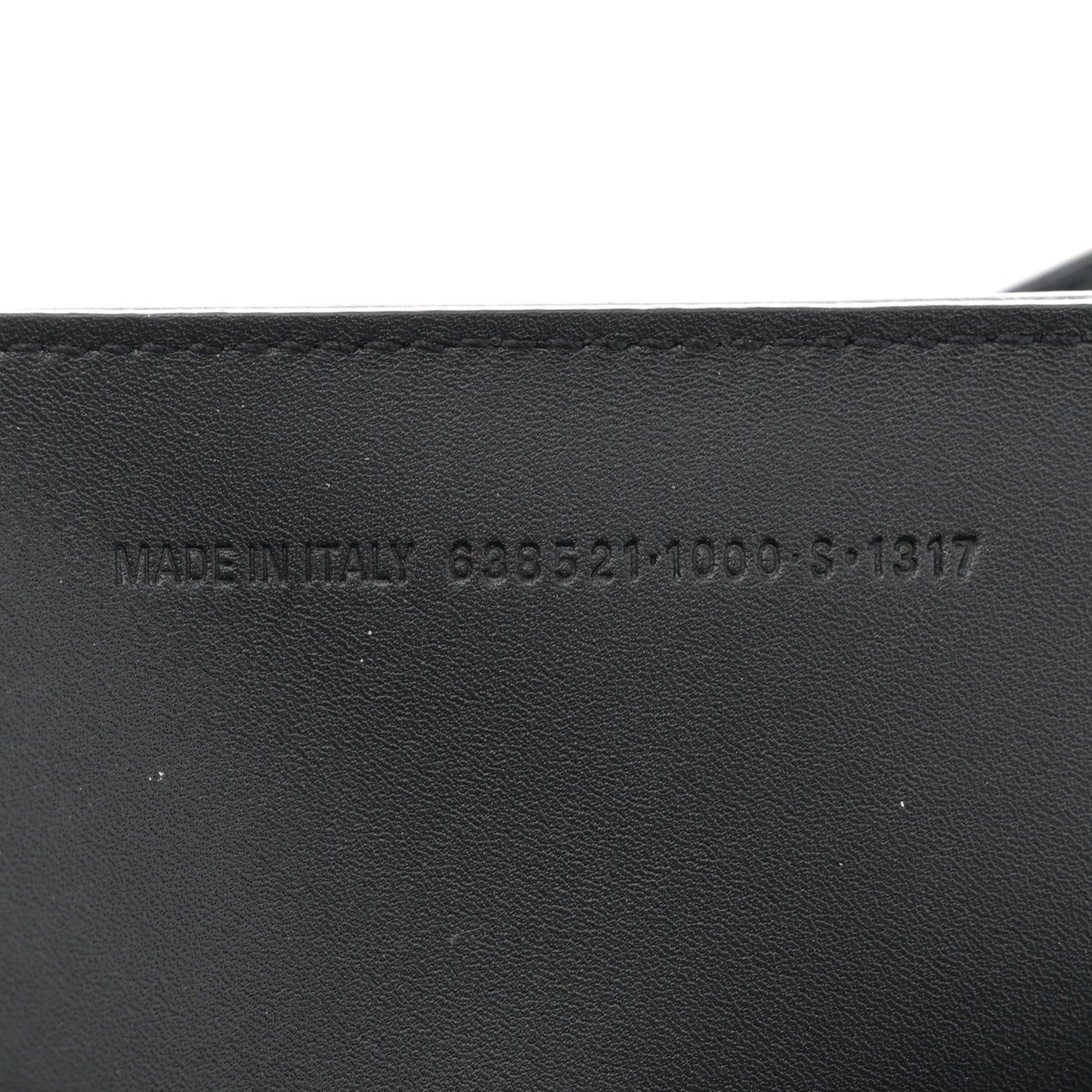 Smooth Calfskin Neo Classic Brass Hardware S City Black