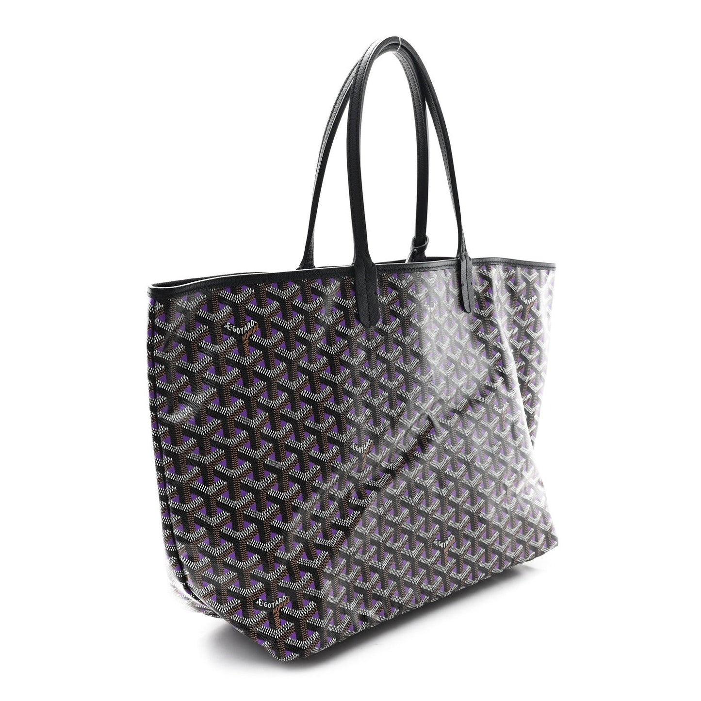 Goyardine Saint Louis Claire Voie PM Black Violet