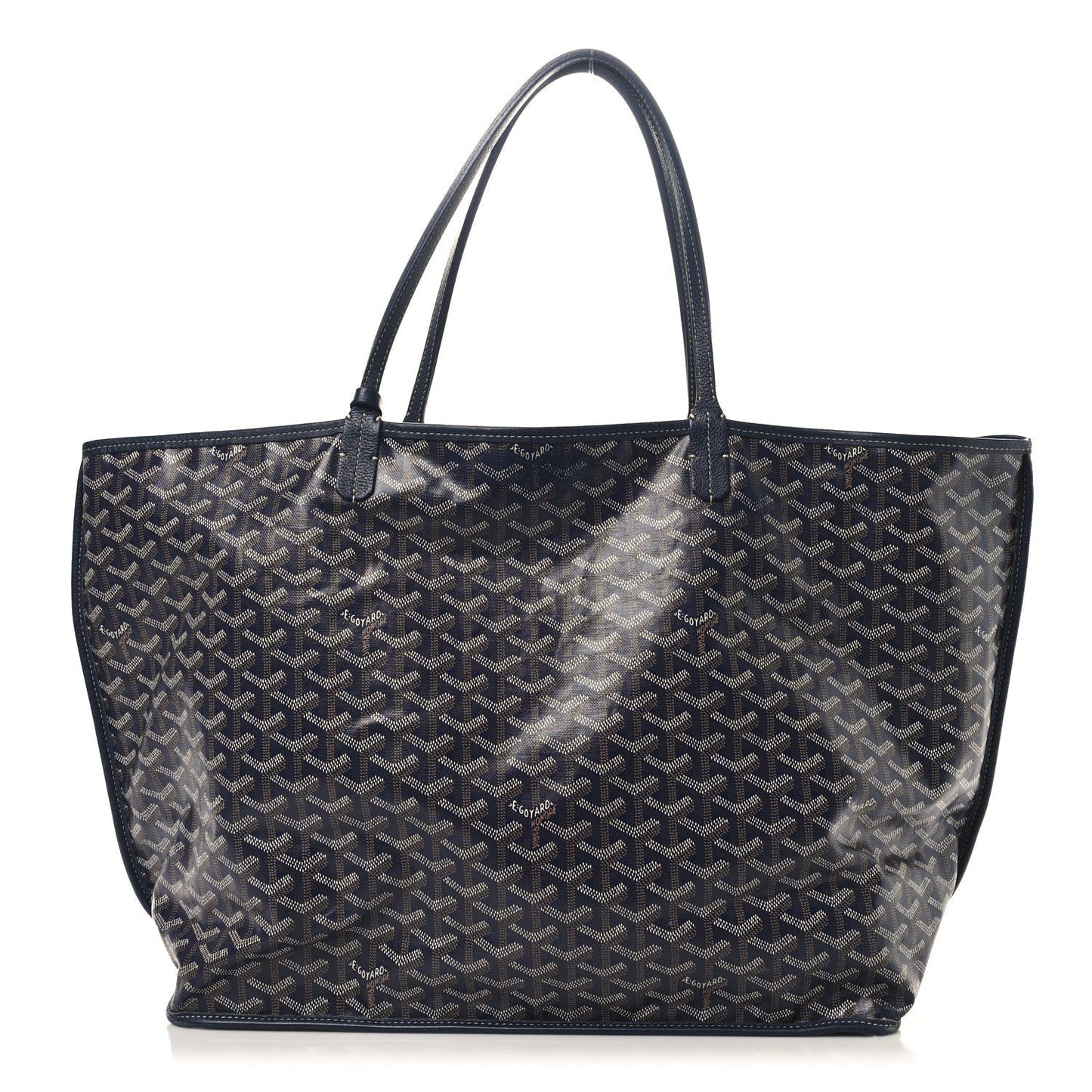 Goyardine Reversible Anjou GM Navy