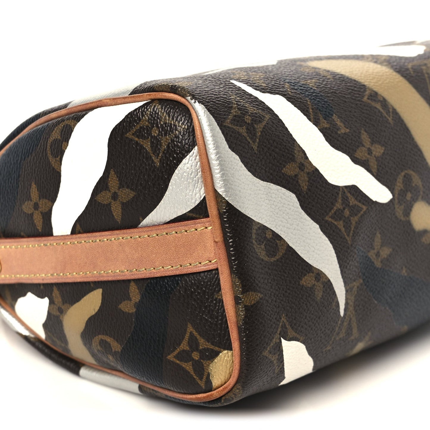 X LOL Monogram Speedy BB Gold Silver