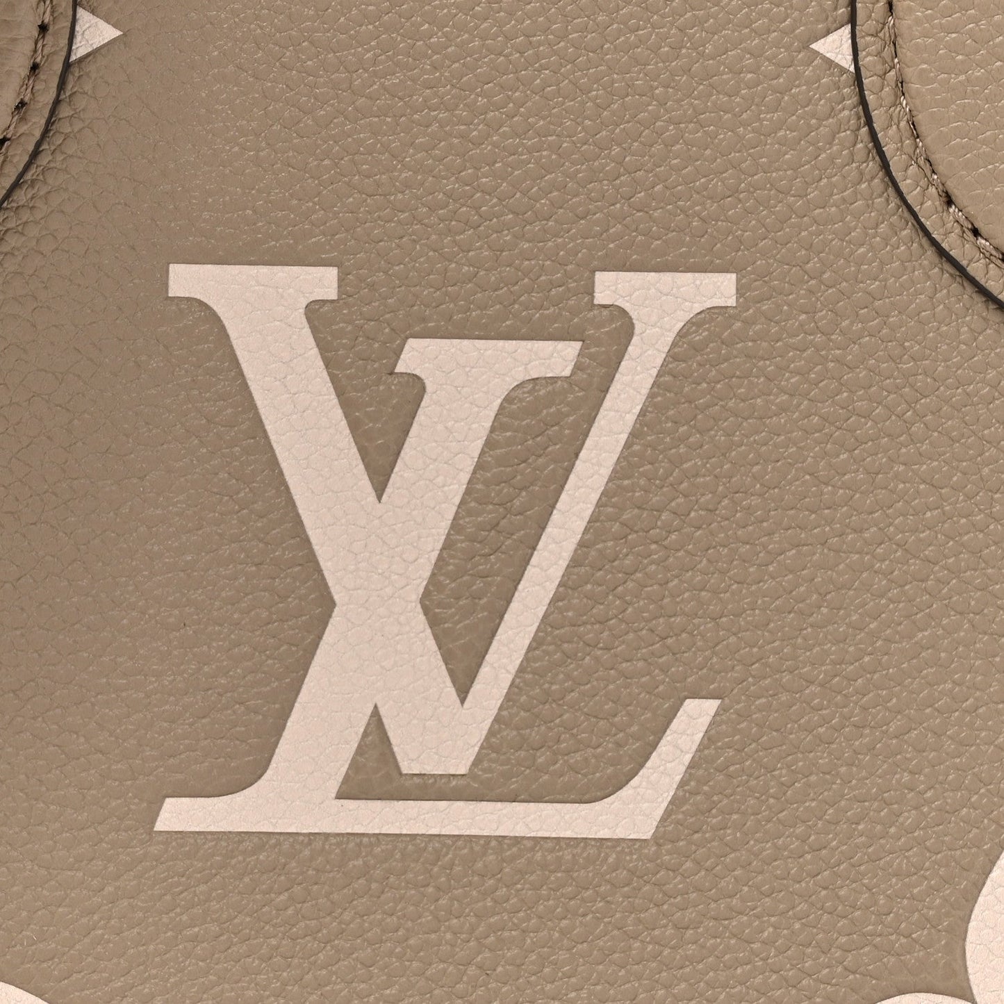 Empreinte Monogram Giant Onthego PM Tourterelle Creme