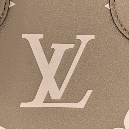 Empreinte Monogram Giant Onthego PM Tourterelle Creme