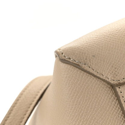 Grained Calfskin Micro Belt Bag Light Taupe