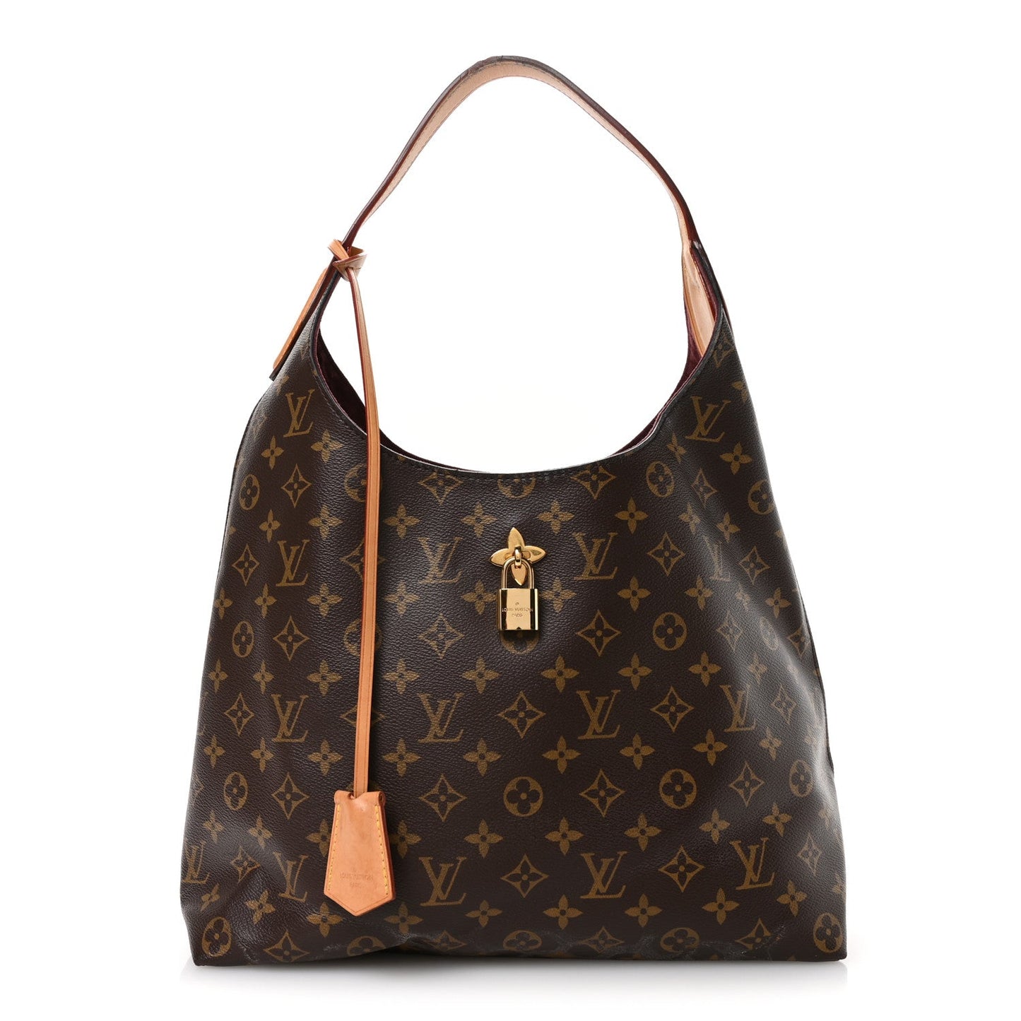 Monogram Flower Hobo Bordeaux