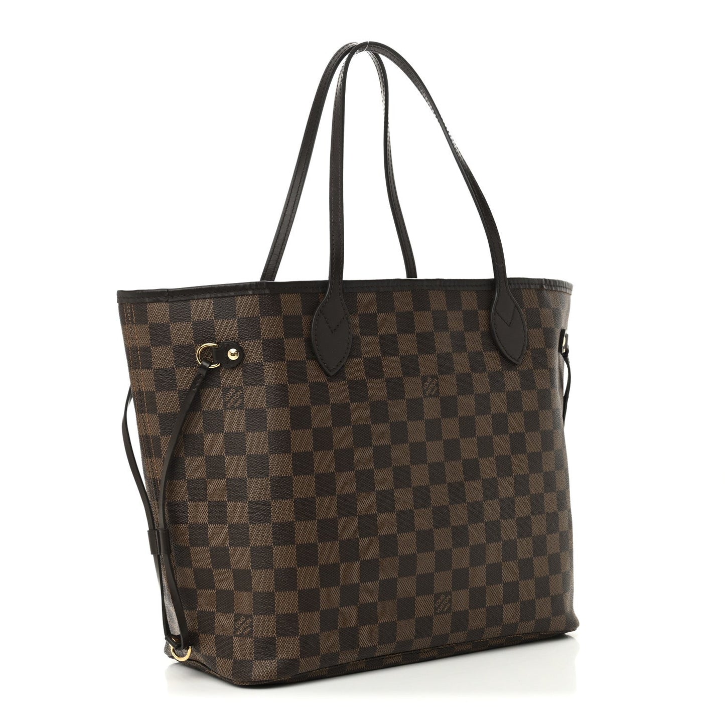 Damier Ebene Neo Neverfull MM Rose Ballerine