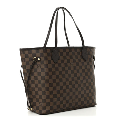 Damier Ebene Neo Neverfull MM Rose Ballerine
