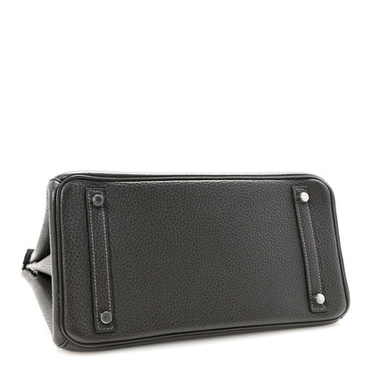 Taurillon Clemence Birkin 30 Graphite