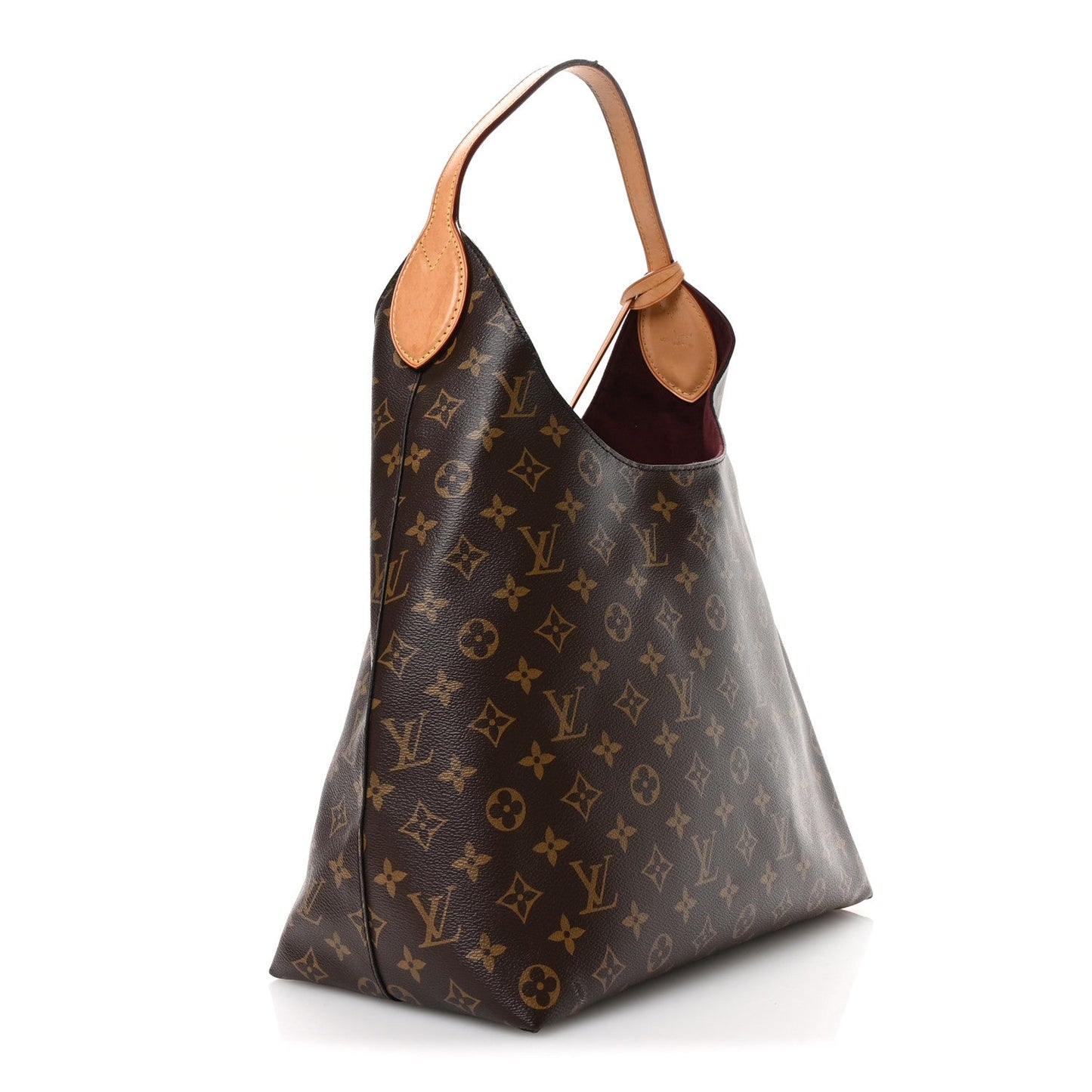 Monogram Flower Hobo Bordeaux