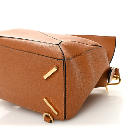 Calfskin Medium Puzzle Bag Tan