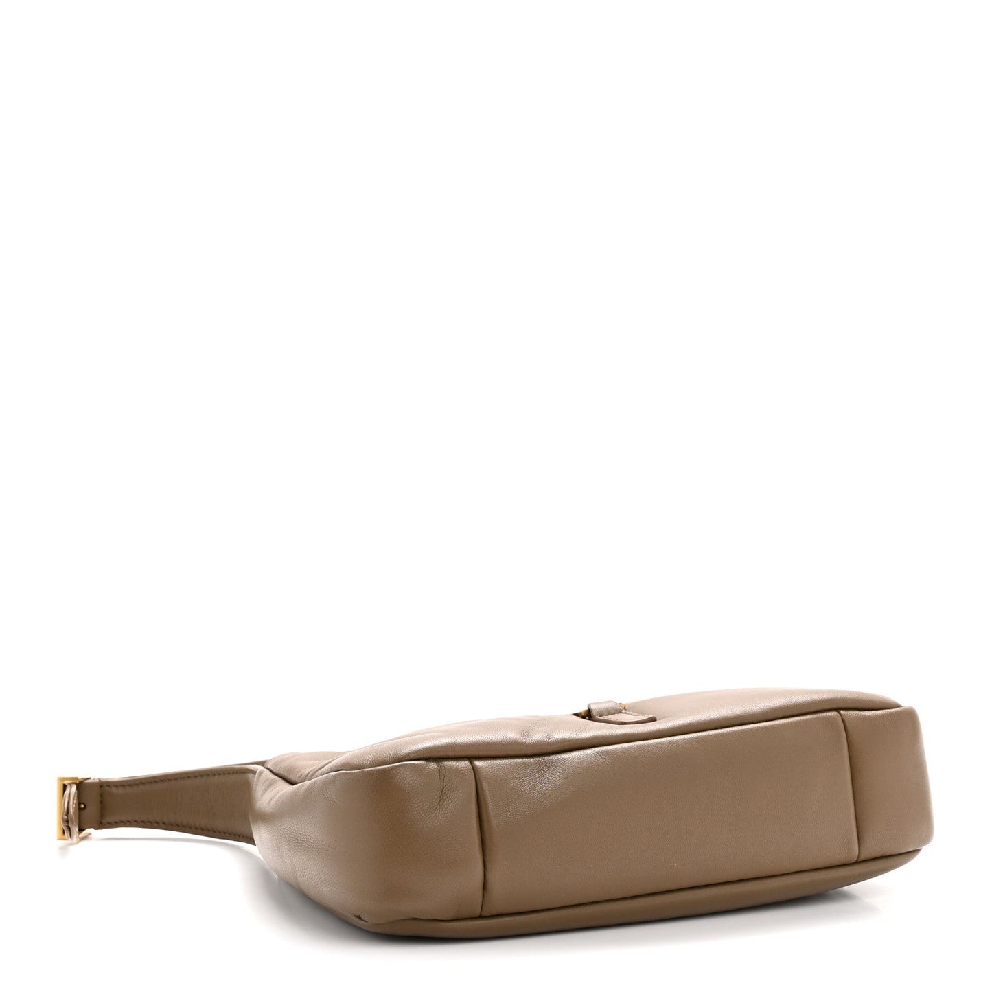 Padded Lambskin Le 5 A 7 Hobo Dark Peanut