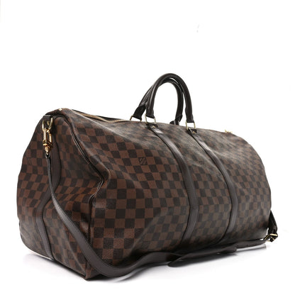Damier Ebene Keepall Bandouliere 55