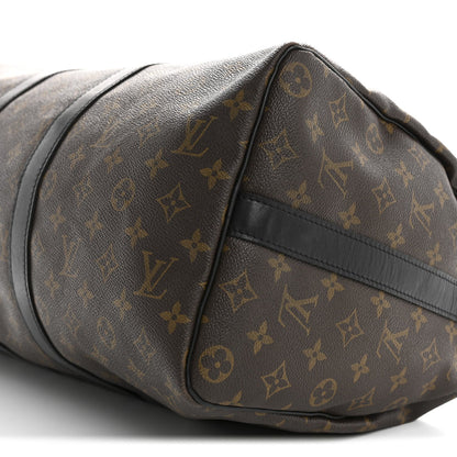 Monogram Macassar Keepall Bandouliere 45