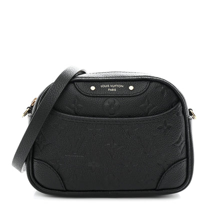 Empreinte Monogram Tiny Camera Bag Black
