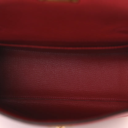 Taurillon Clemence Kelly Ado Backpack Rouge Casaque