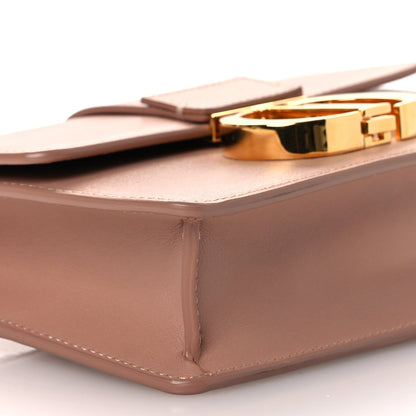 Box Calfskin Micro 30 Montaigne Flap Bag Rose Des Vents